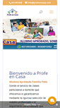 Mobile Screenshot of profe-en-casa.com